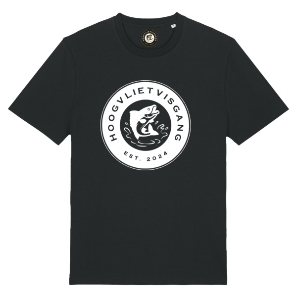 Hoogvliet Visgang Basic Logo Shirt dark Thumbnail