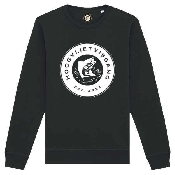 Hoogvliet Visgang Basic Logo Sweater Dark Thumbnail