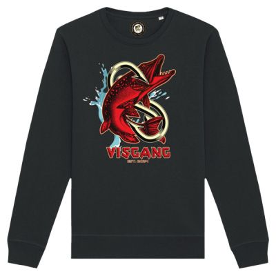 Visgang Sweater Black Thumbnail