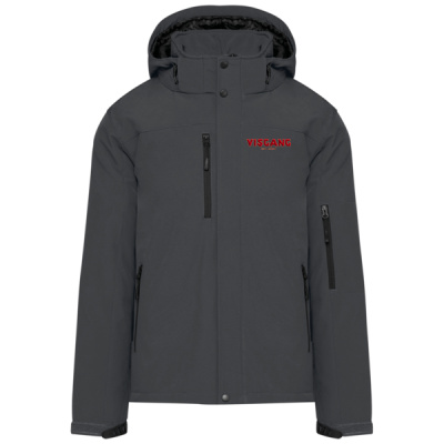  Visgang Gewatteerde softshell parka met capuchon Thumbnail