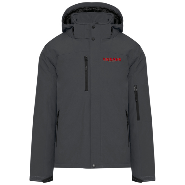  Visgang Gewatteerde softshell parka met capuchon Thumbnail